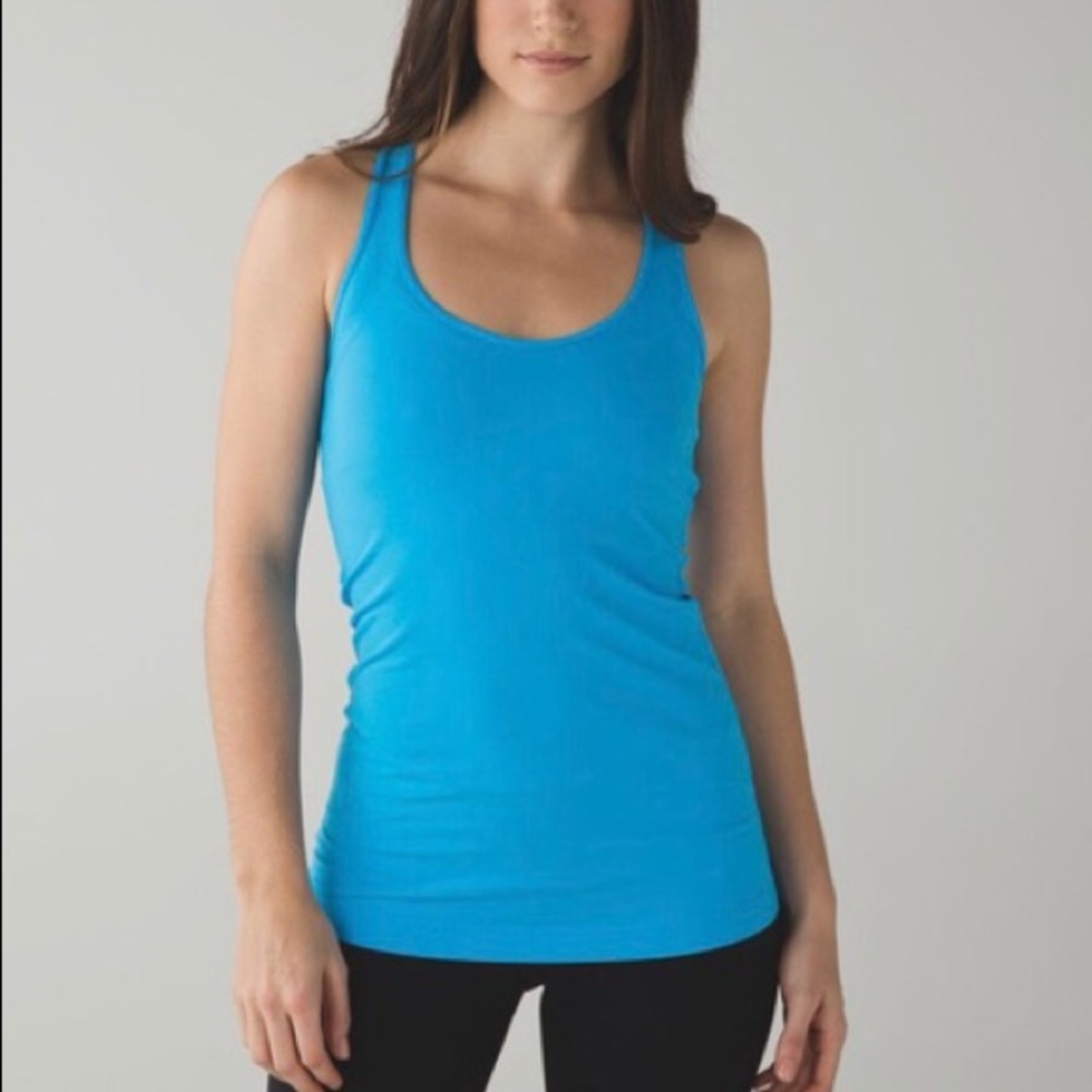 Lululemon Blue Cool Racerback Tank Top 4